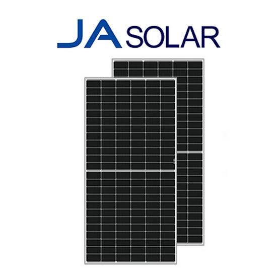JA 610W Bifacial Solar Panel