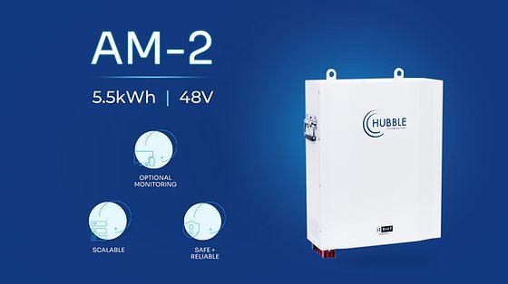 Hubble AM-2 5.5kWh Lithium Battery